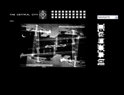 The  Central City by Stanza. The Famous netart project
